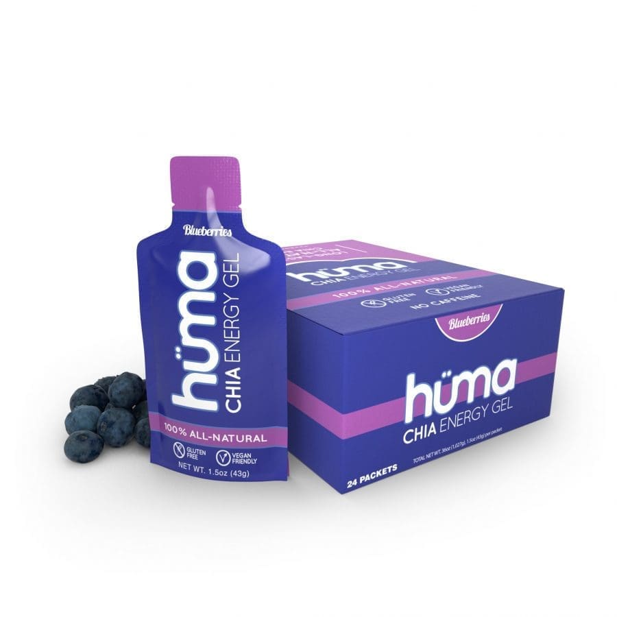 Huma Chia Energy Gel Blueberry Caja/24pz