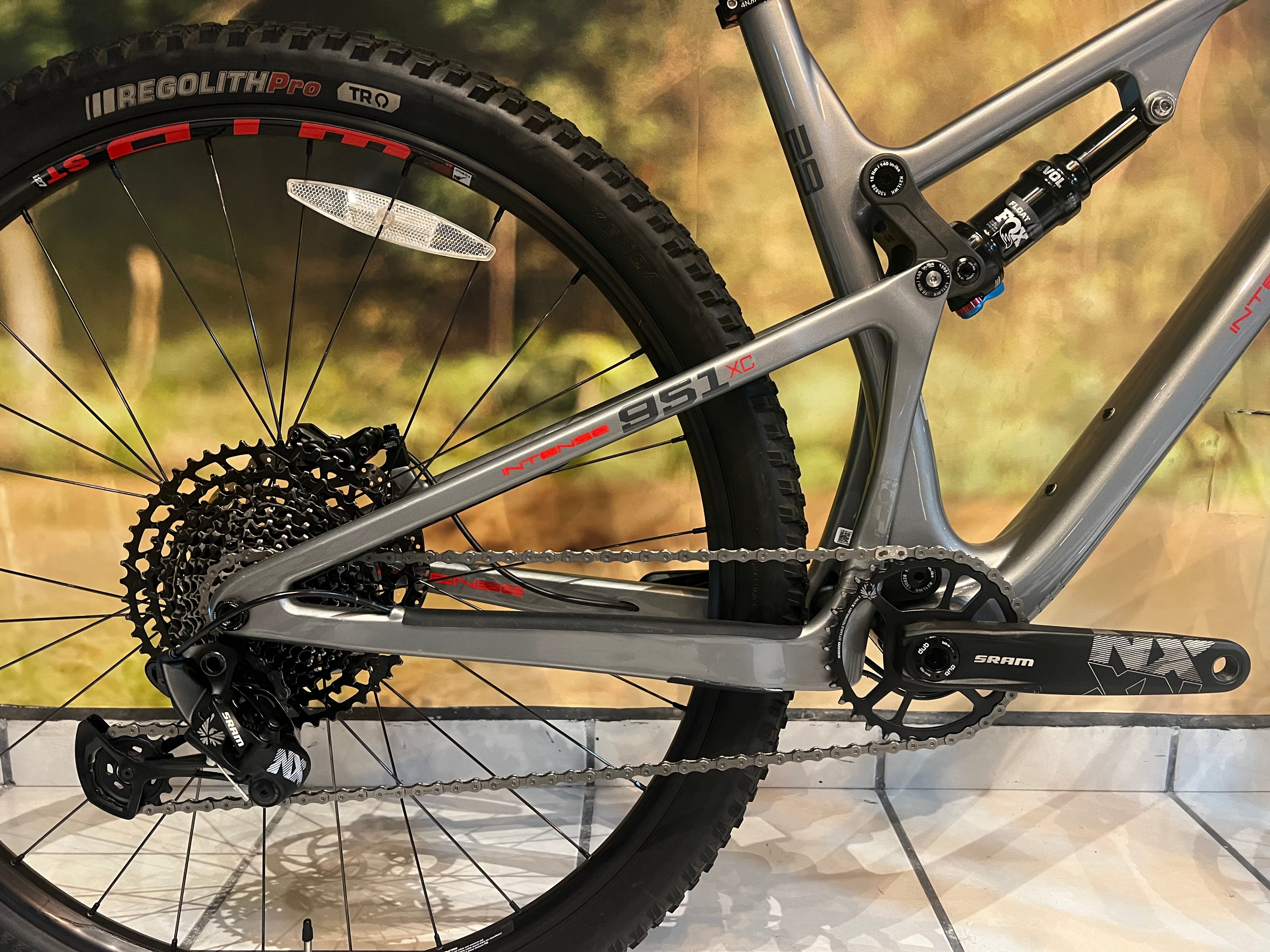 Bicicleta Intense 951 XC Silver SPORT 29" Talla M