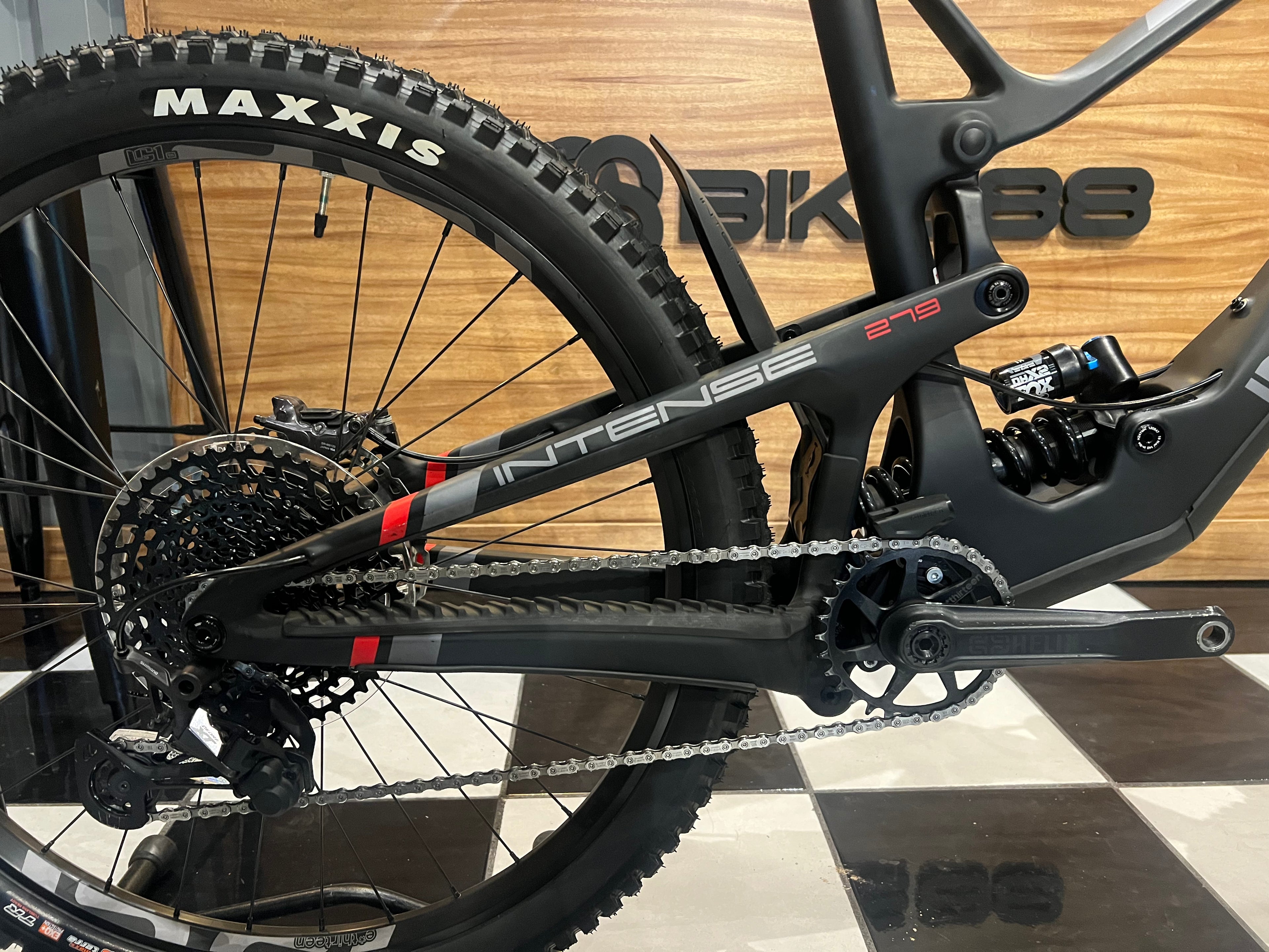 Bicicleta MTB Intense Tracer 279 Satin Black Pro Carbon Talla L