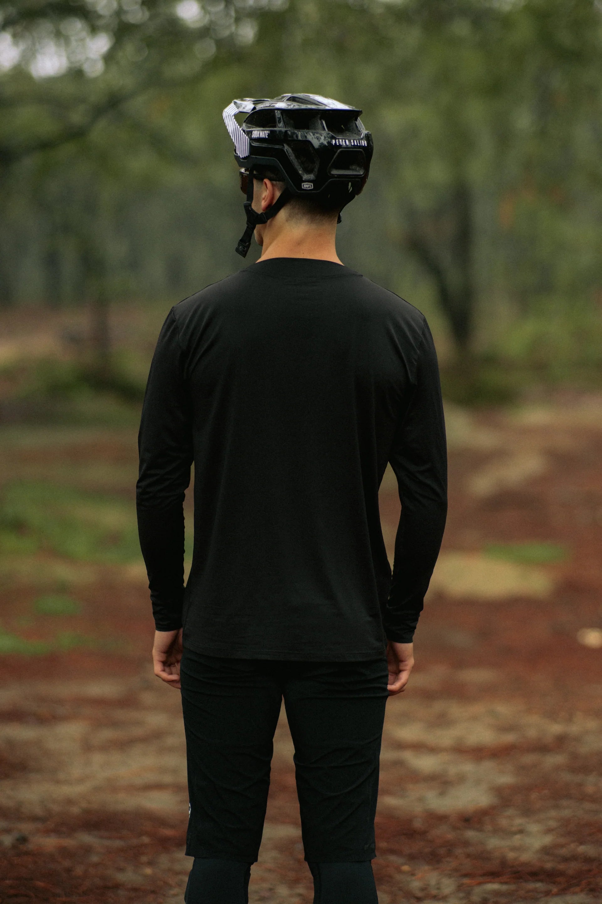 JERSEY MTB GUDLIFE MANGA LARGA PEAK BLACK