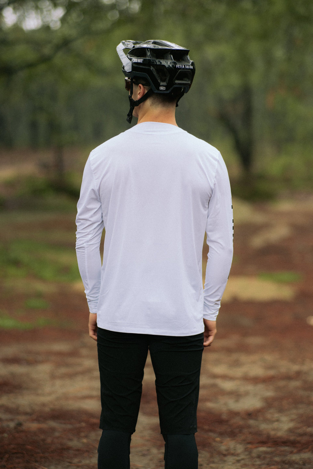 JERSEY MTB GUDLIFE MANGA LARGA PEAK WHITE