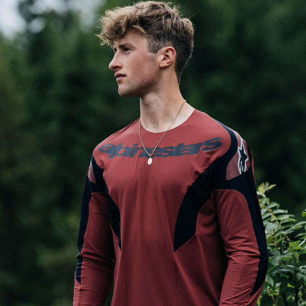 Jersey A-Supra Race Burgundy