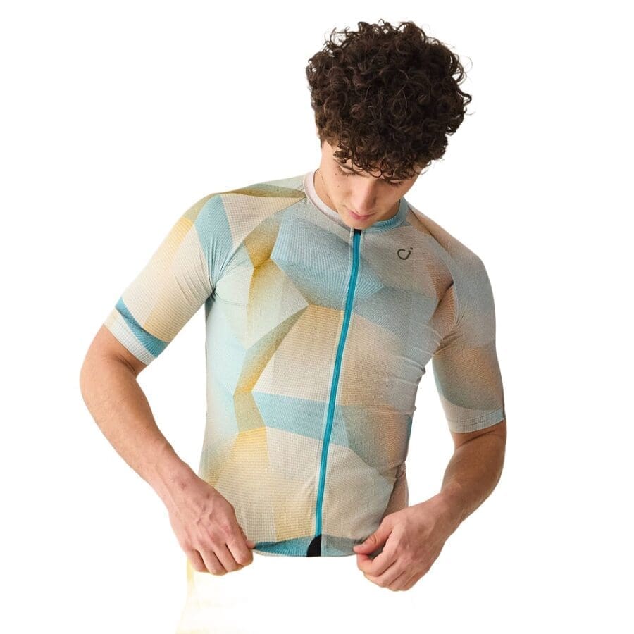 Jersey para caballero Velocio ONE Artist GEO-Blue M