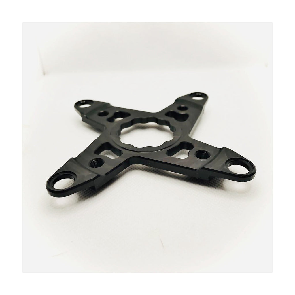 SMART FOOT Spider MTB double XX, Hole Circle Ø80/120mm, Black