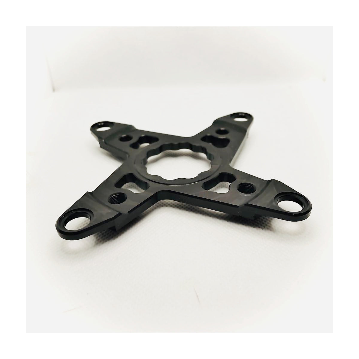 SMART FOOT Spider MTB double XX, Hole Circle Ø80/120mm, Black