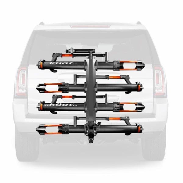 Kuat NV 2.0 Gris/Naranja – Extensión 2 Bicicletas
