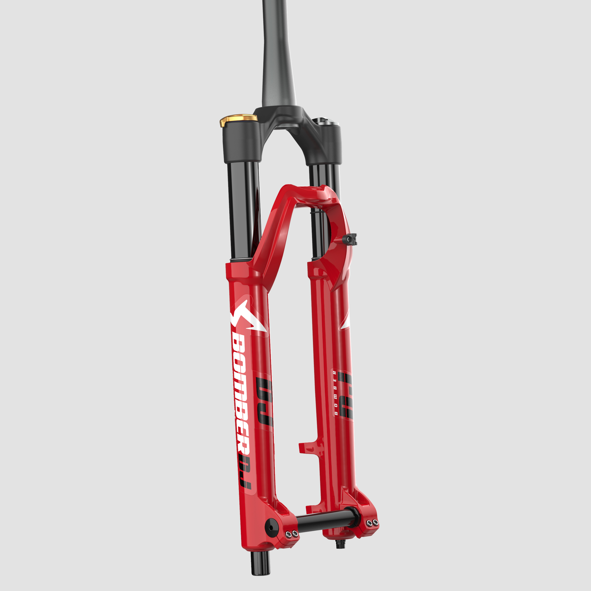 Horquilla Marzocchi DJ, 26", Gloss Red
