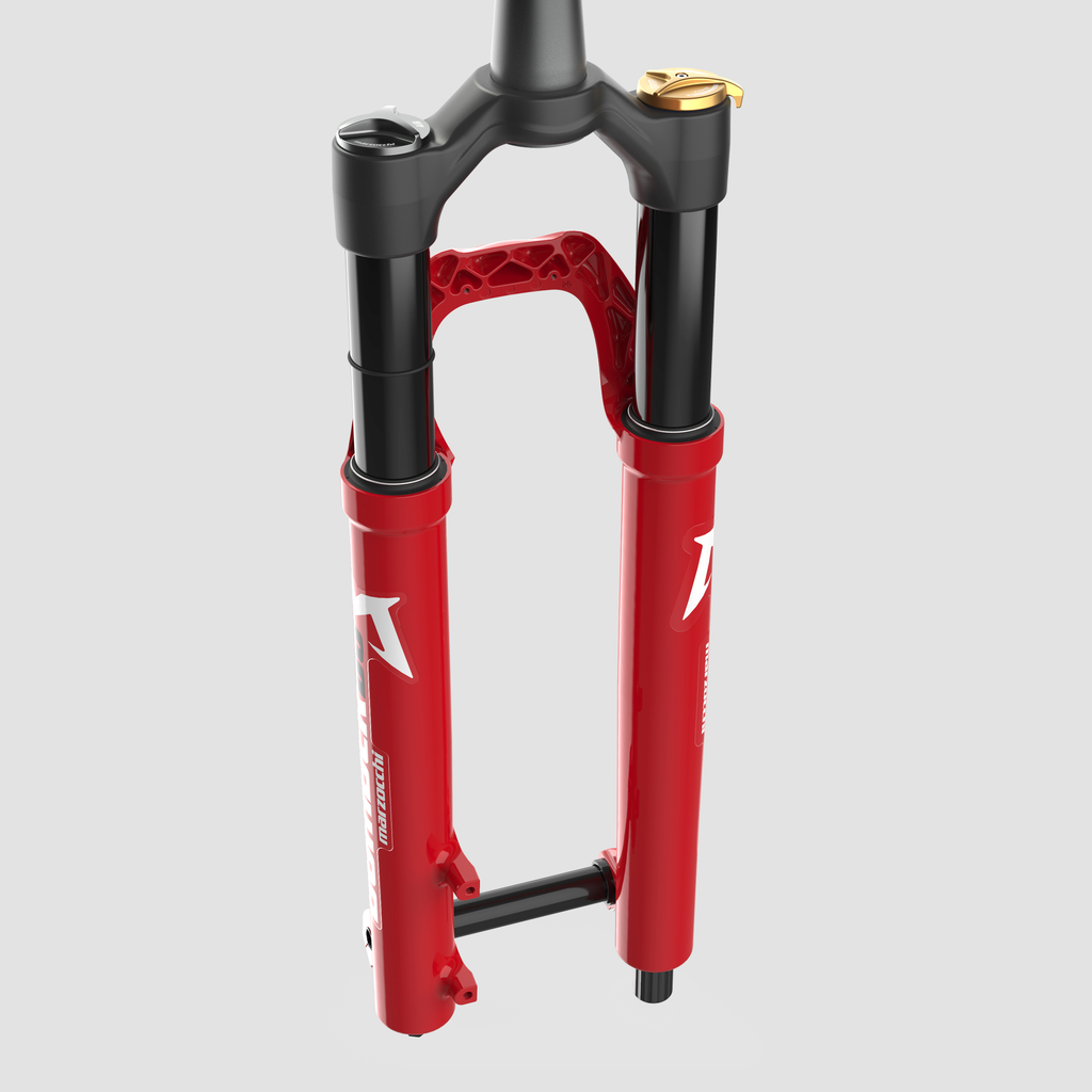 Horquilla Marzocchi DJ, 26", Gloss Red