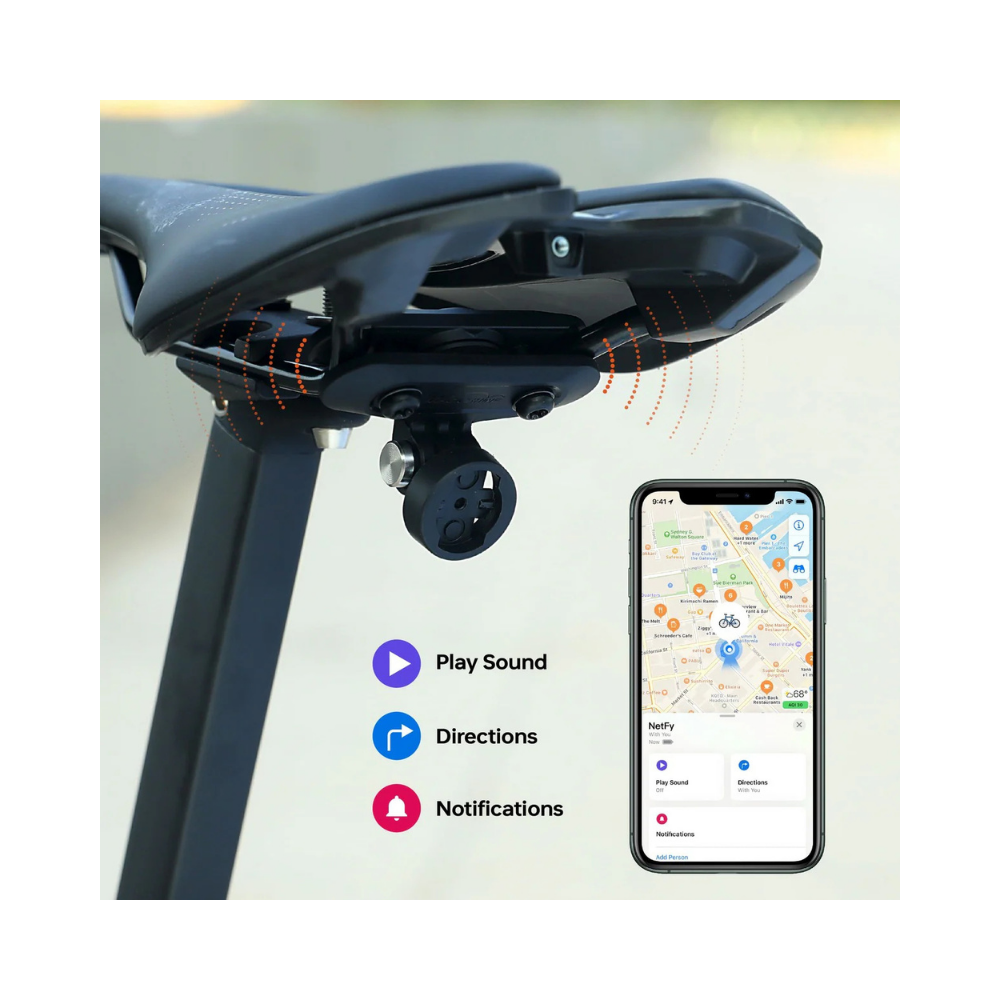 Rastreador Netfy Gps Magicshine con Base para Asiento