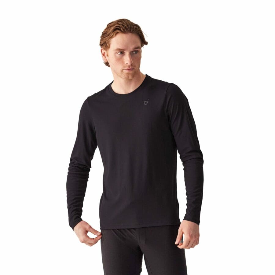Jersey Velocio Delta Trail Manga Larga Black Large