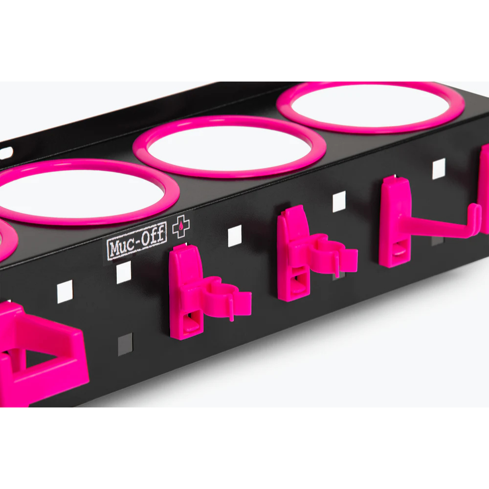 Muc-Off Exhibidor Premium de Botellas para Taller