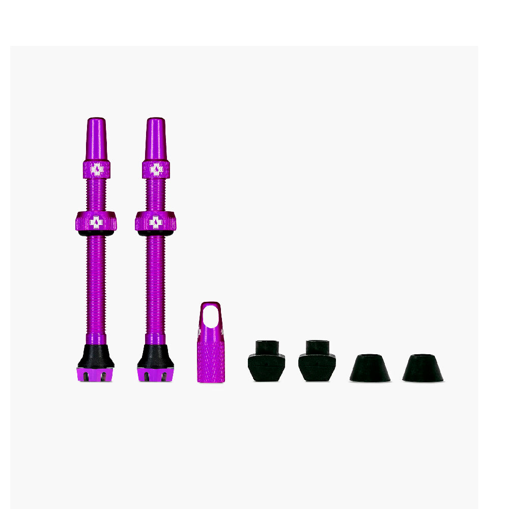 Muc-Off Kit Valvulas Premium V2 60mm Morado