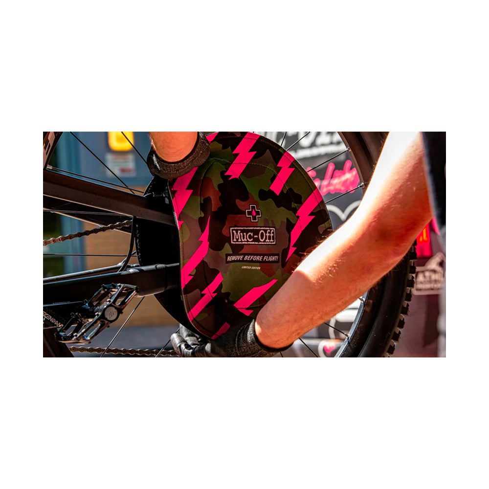 Muc-Off Protectores de Frenos de Disco –  Camuflaje