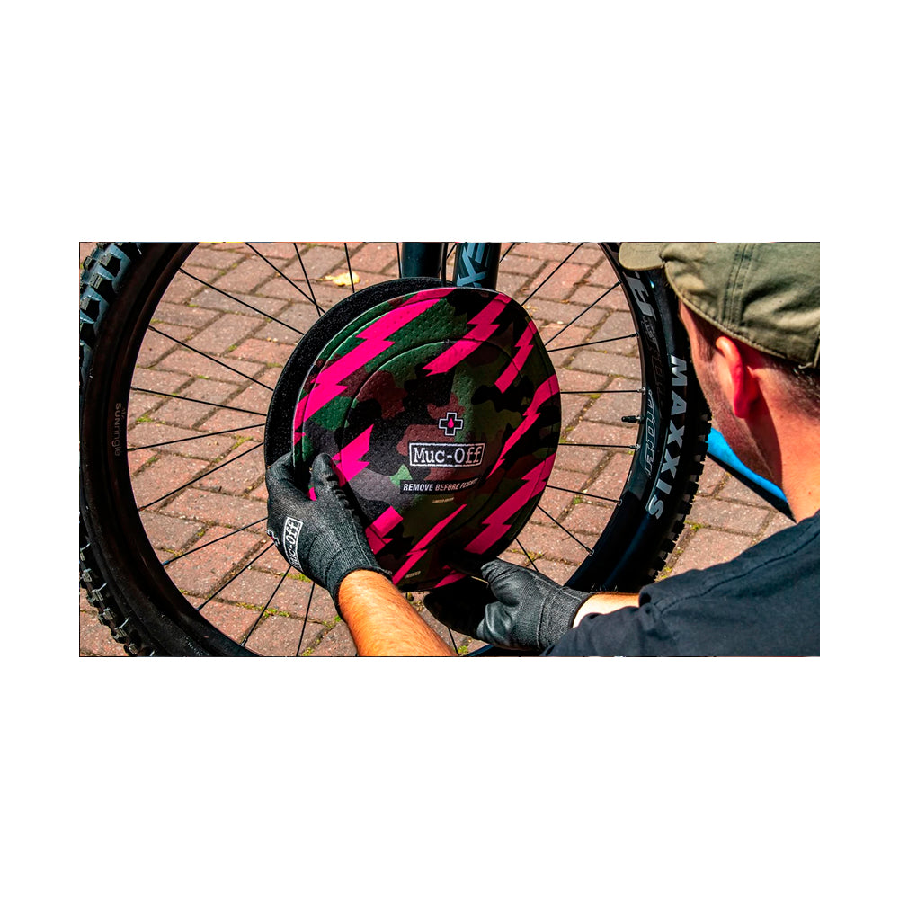Muc-Off Protectores de Frenos de Disco –  Camuflaje