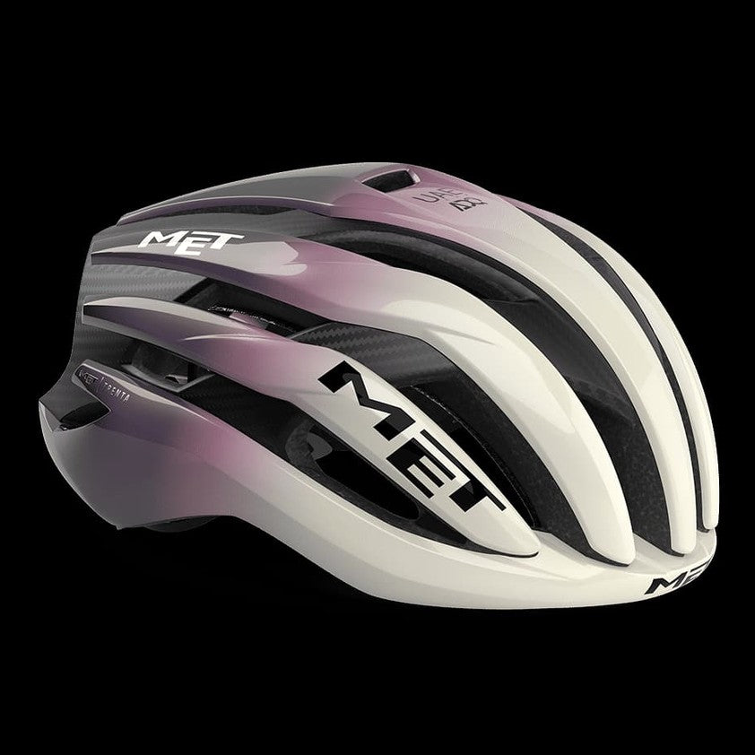 Met Trenta 3K Carbon Mips helmet - UAE Team ADQ 2025
