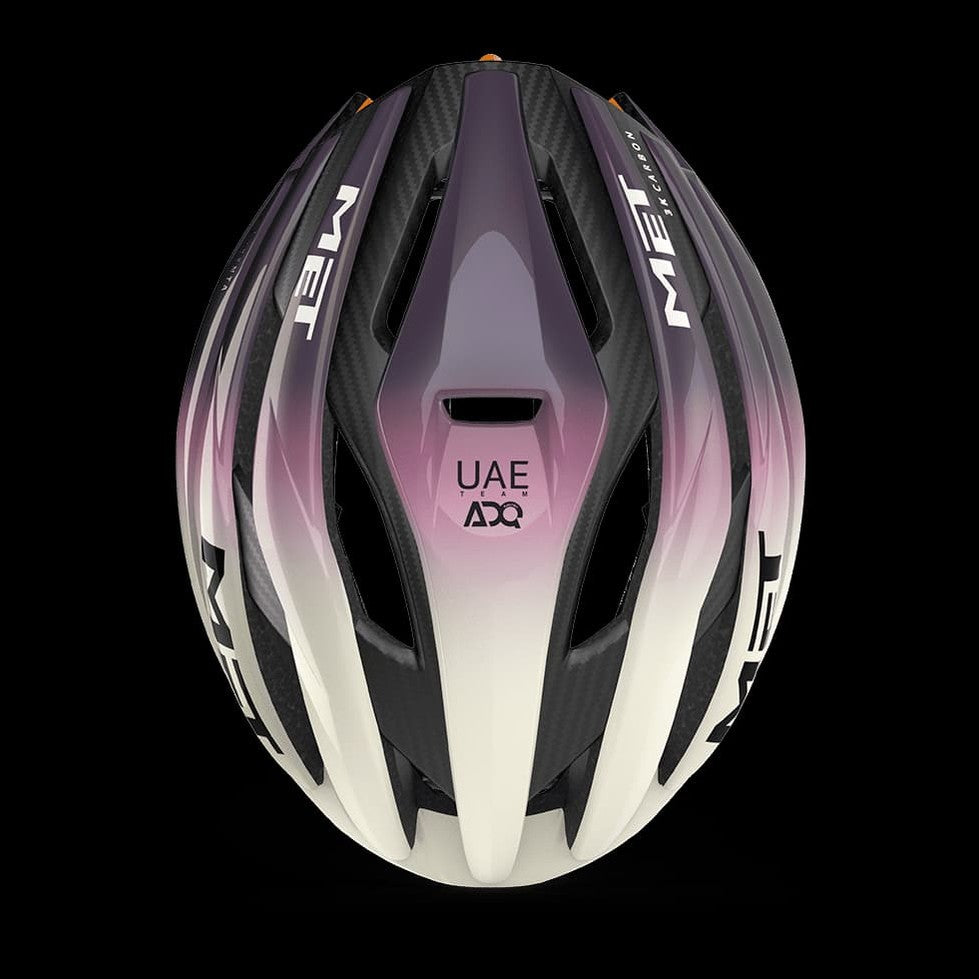 Met Trenta 3K Carbon Mips helmet - UAE Team ADQ 2025