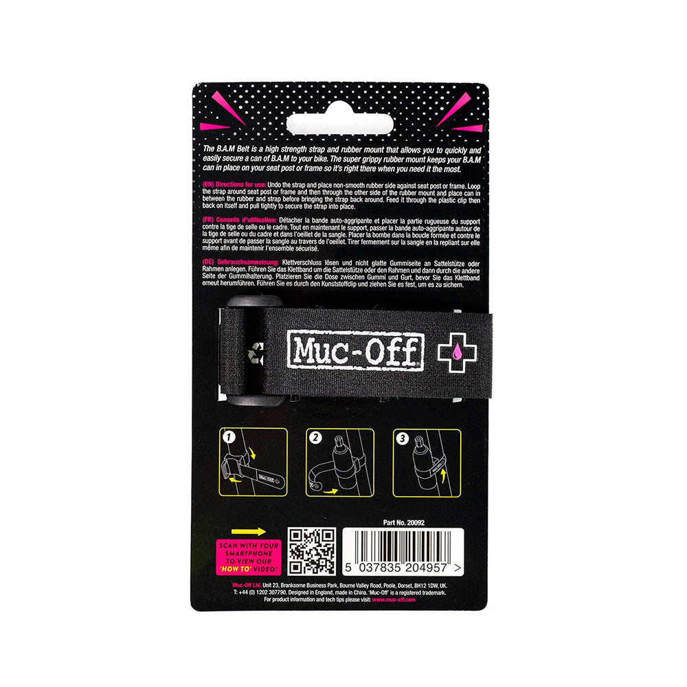 Muc-Off Cinturon para Sellador E Inflador Bam