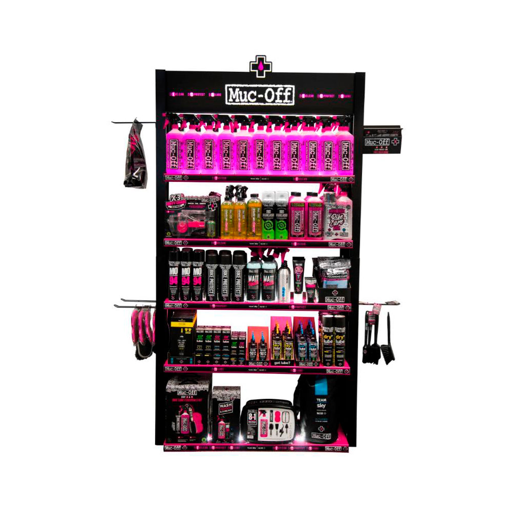 Muc-Off Exhibidor Premium Double