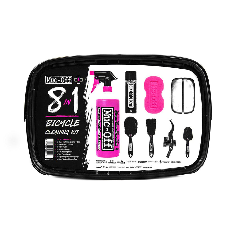 Muc-Off Kit de Limpieza de Bicicleta 8 en 1