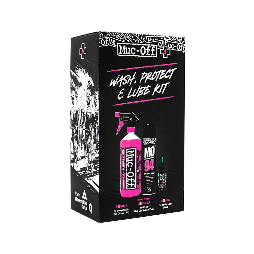 Muc-Off Kit Limpia Protege y Lubrica (Humedo)