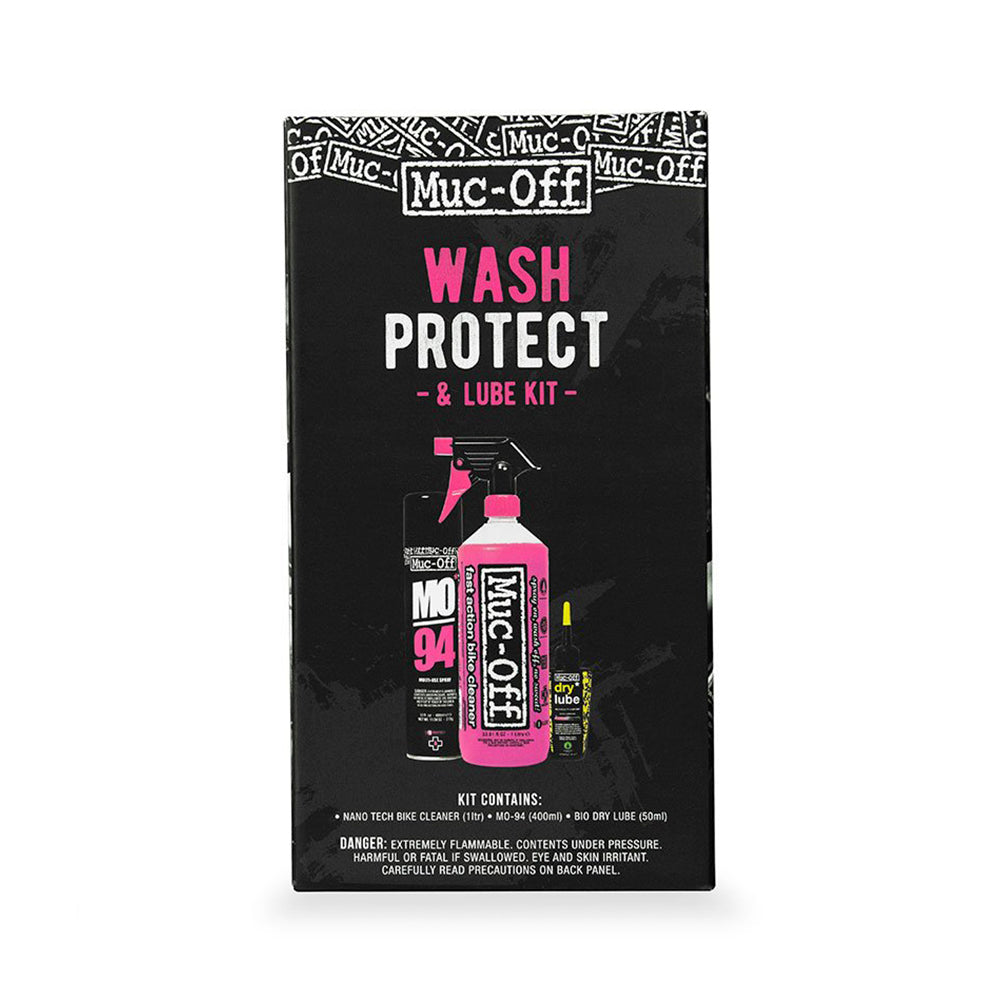 Muc-Off Kit Limpia Protege y Lubrica (Seco)