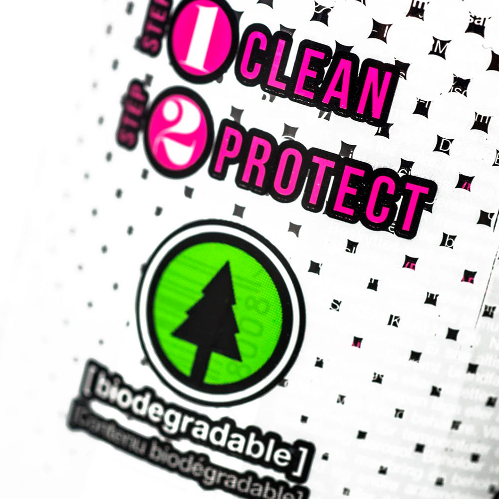Muc-Off Paquete Limpiador + Protector de Bicicleta