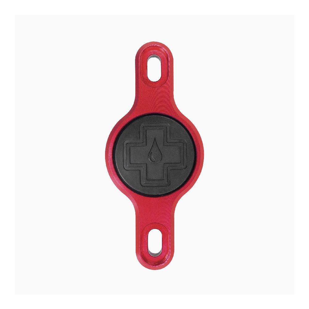 Muc-Off Soporte para Airtag en Cuadro – Rojo