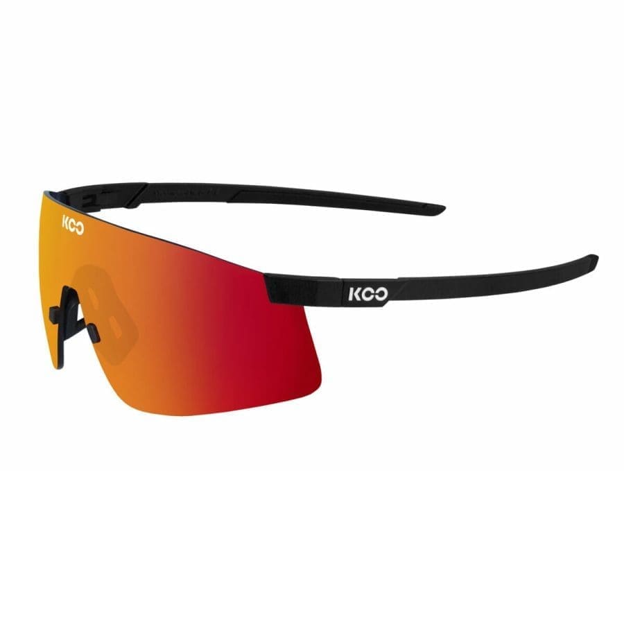 Lentes Koo Nova Black Matt/Red