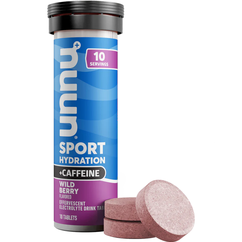Nuun Sport + Caffeine Wild Berry