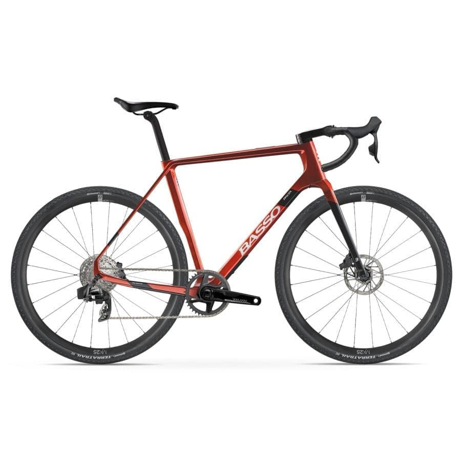 Bicicleta Basso Palta Candy Red M – SRAM RIVAL – Microtech MX