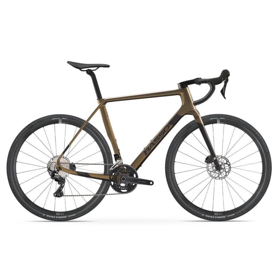 Bicicleta Basso Palta Gold Burn L – Shimano GRX610 2×12 – Microtech MX25