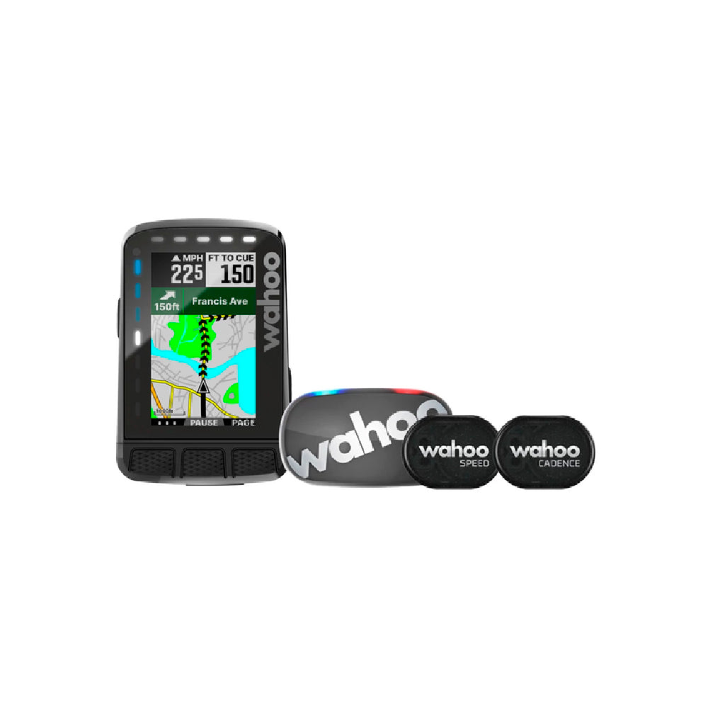 Combo Elemnt Roam V2 Gps Ciclocomputadora y Sensores de Ritmo Cardiaco, Velocidad y Cadencia