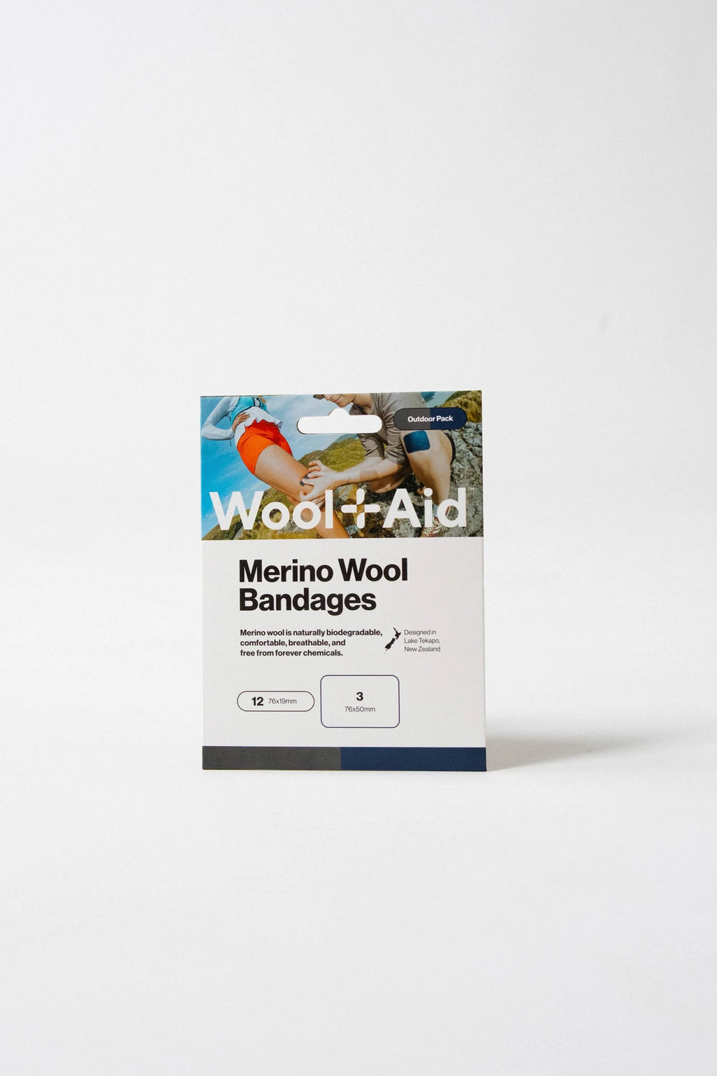Parche Curita de Lana Merina Wool Aid - Paquete Outdoor