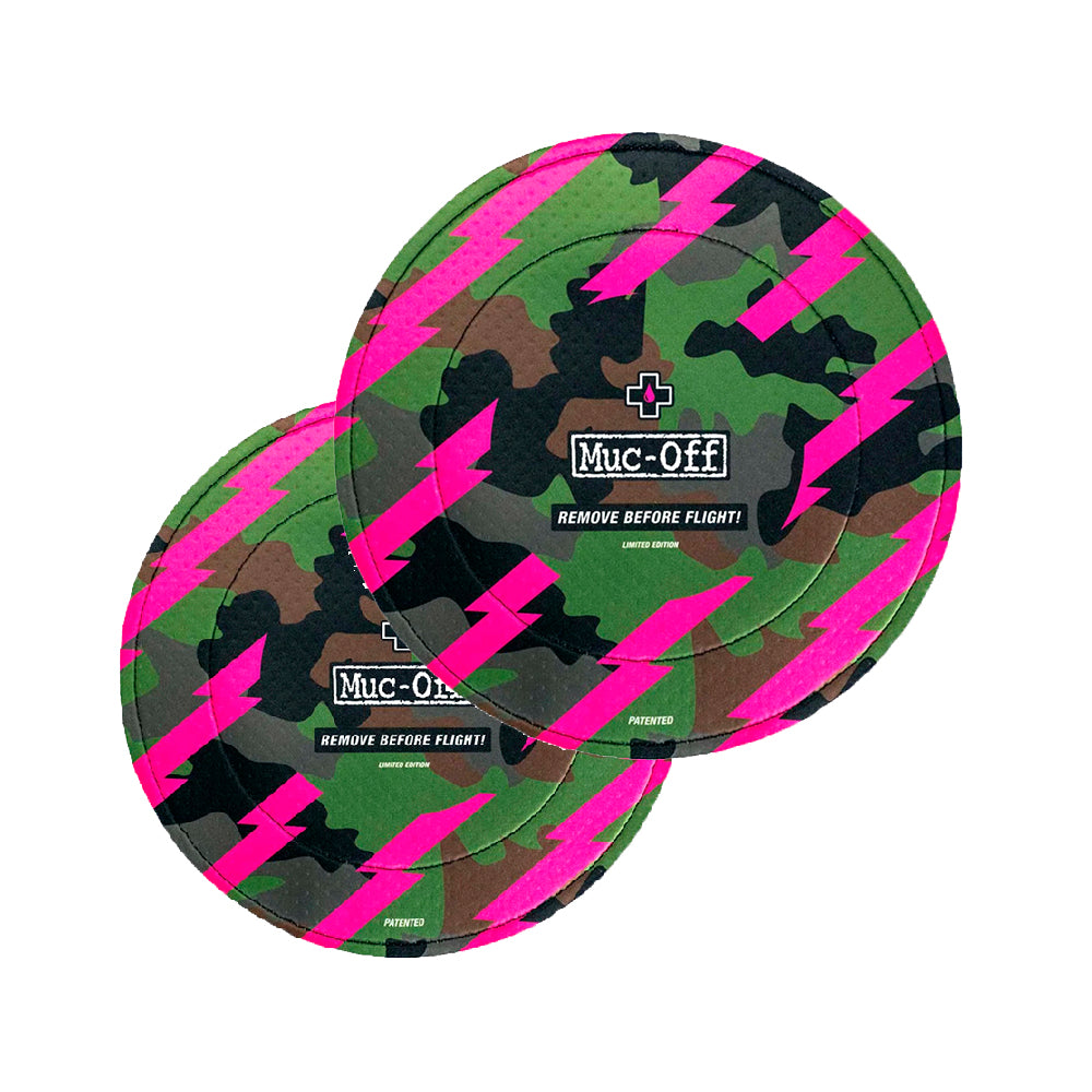 Muc-Off Protectores de Frenos de Disco –  Camuflaje