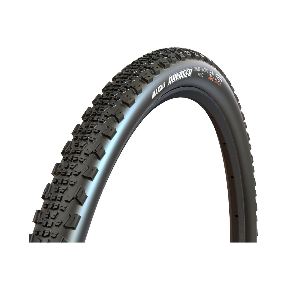 Llanta Maxxis Ravager – 700x50C / Plegable / Negro / 60 TPI / 60 Psi / Tubeless / EXO