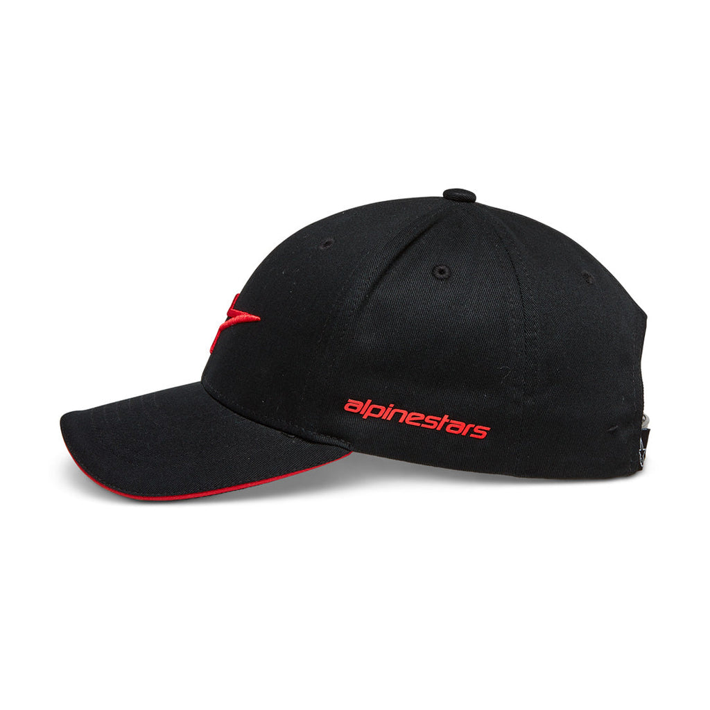 Gorra Rostrum Negro / Rojo