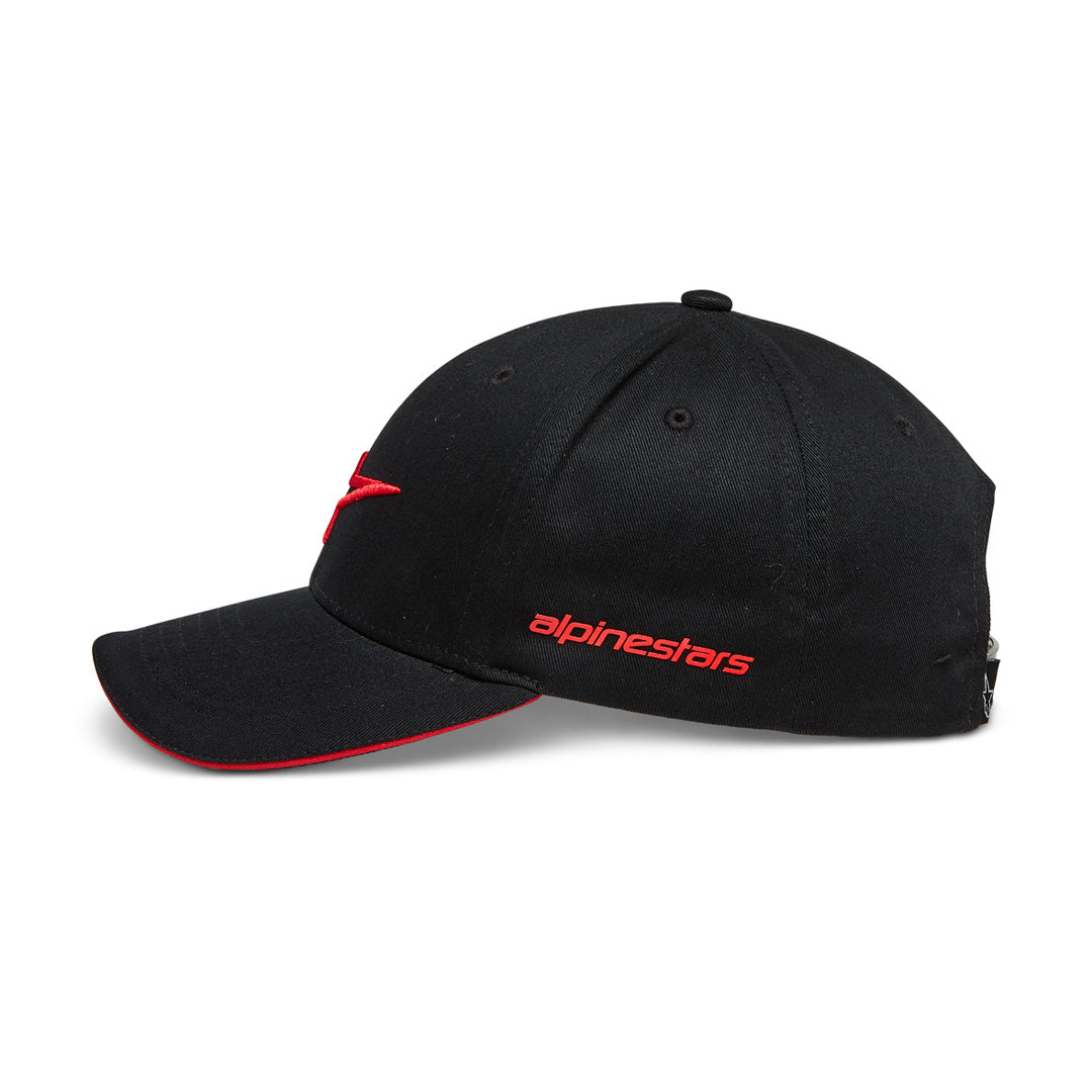 Gorra Rostrum Negro / Rojo