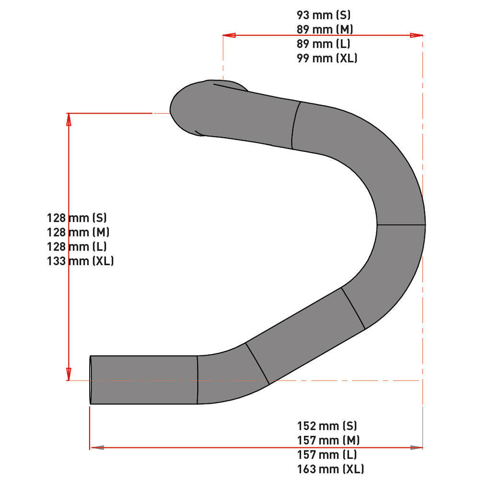 SYNTACE Racelite CDR Ø31.8 7075 Large 440mm