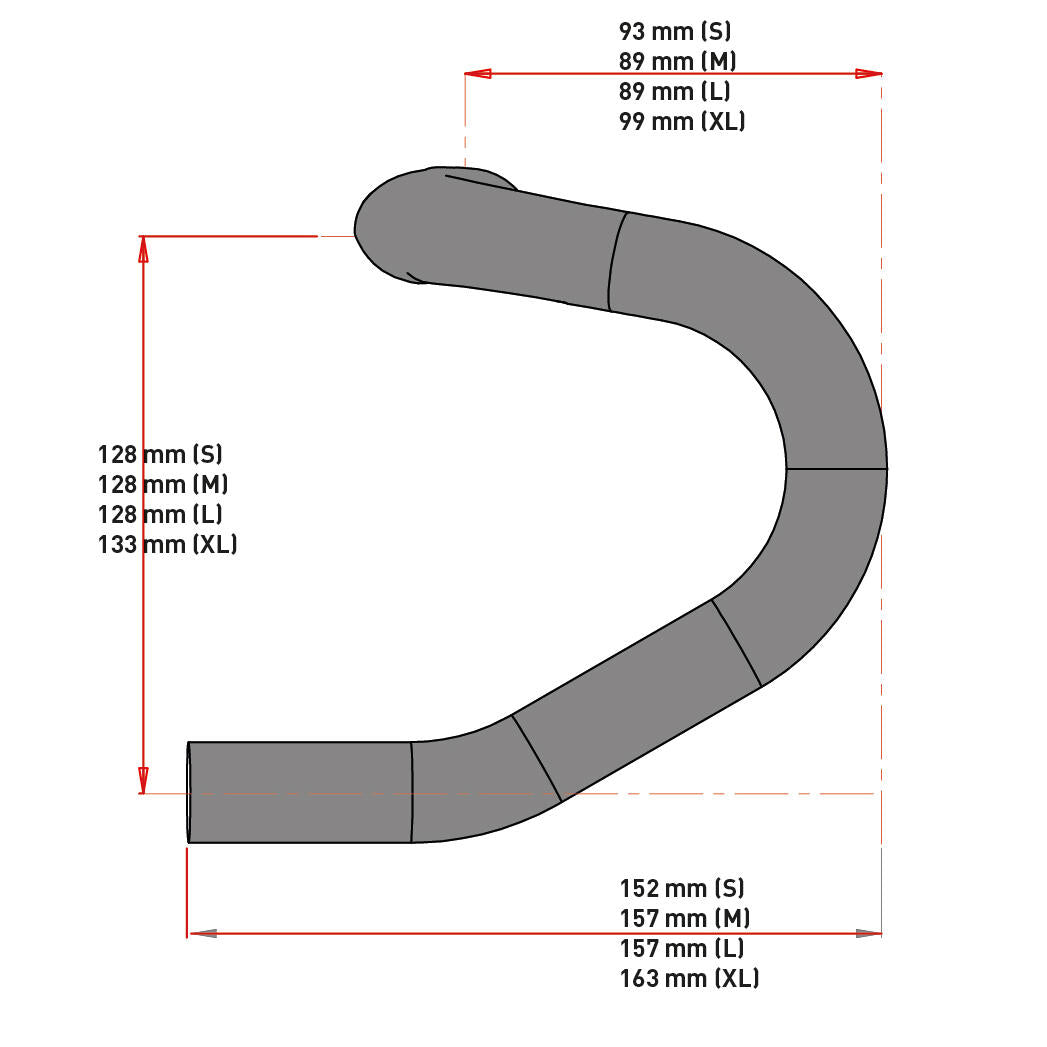 SYNTACE Racelite CDR Ø31.8 7075 Large 440mm