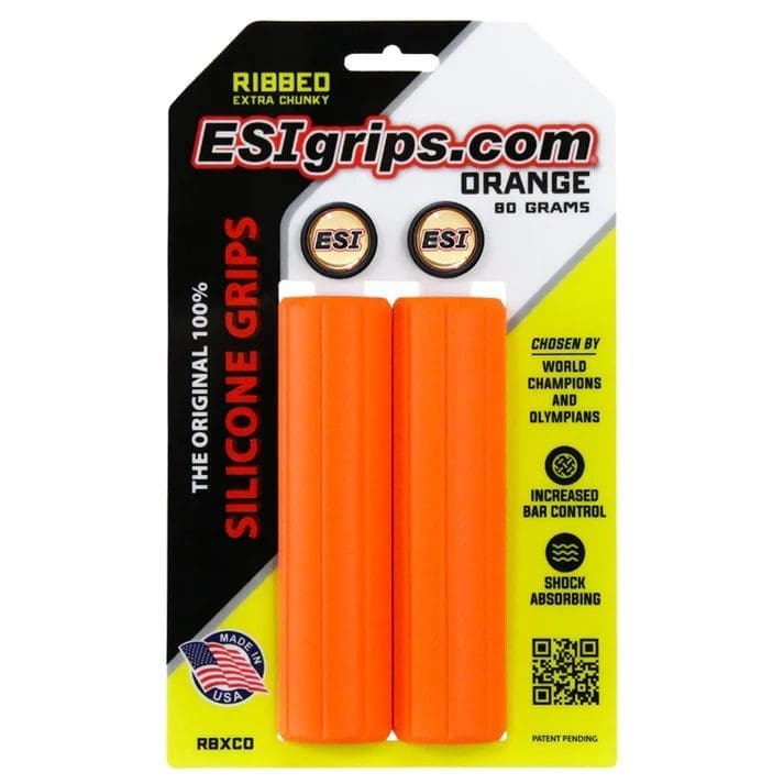 Puños Esigrips Ribbed Extra Chunky Naranja