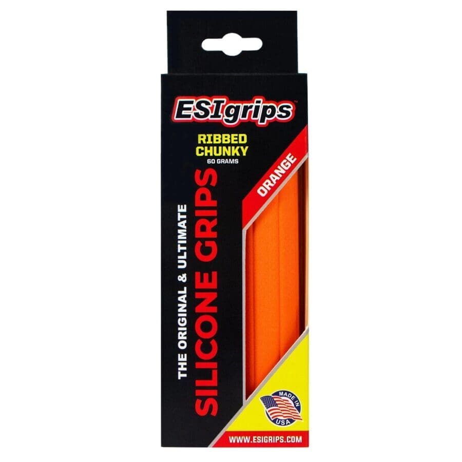 Puños Esigrips Ribbed Chunky Naranja