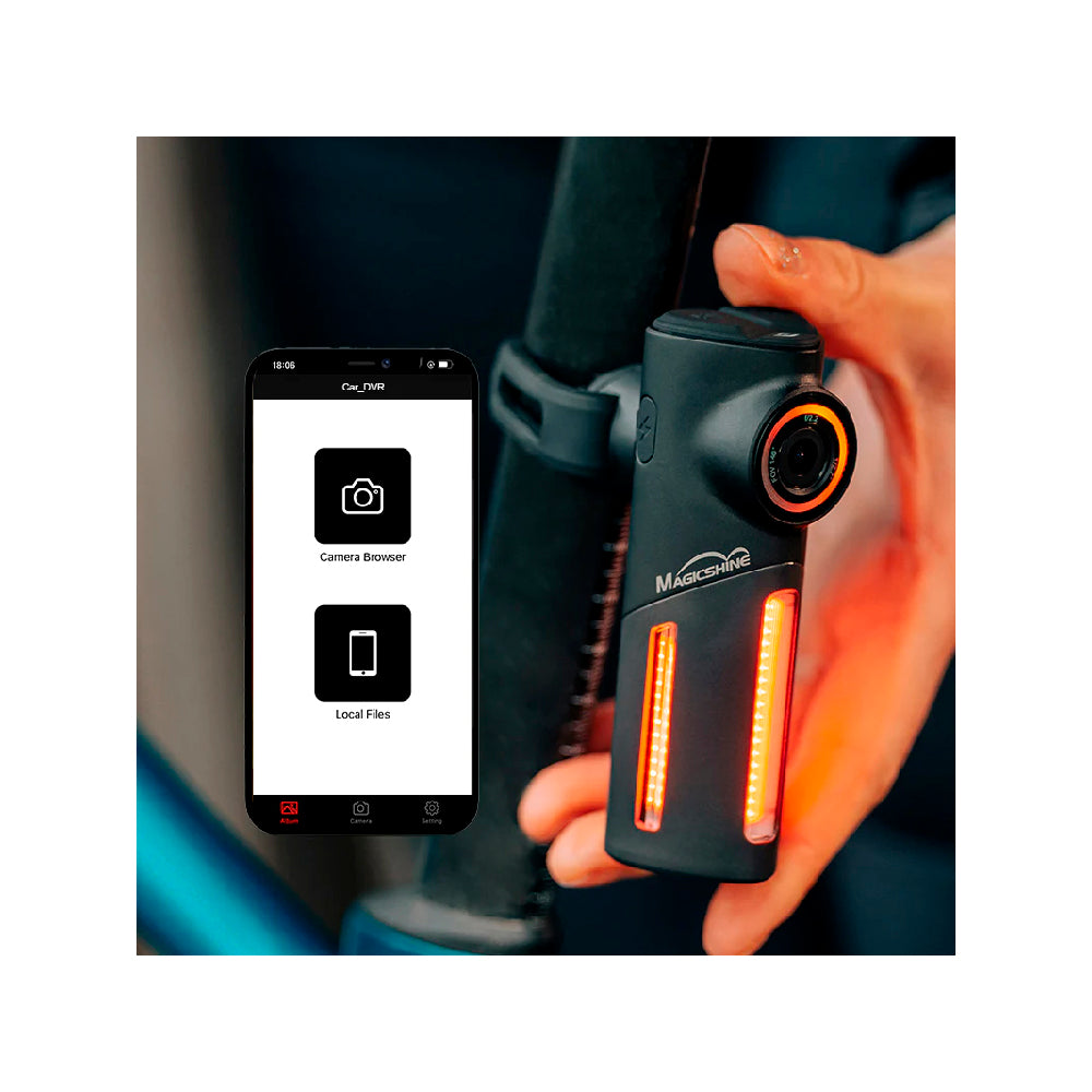 Lampara Trasera USB 30 Lm con Camara