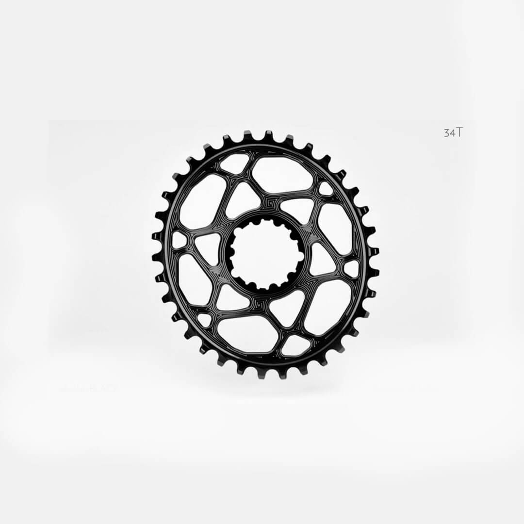Absolute Black RaceFace Oval Black 30T