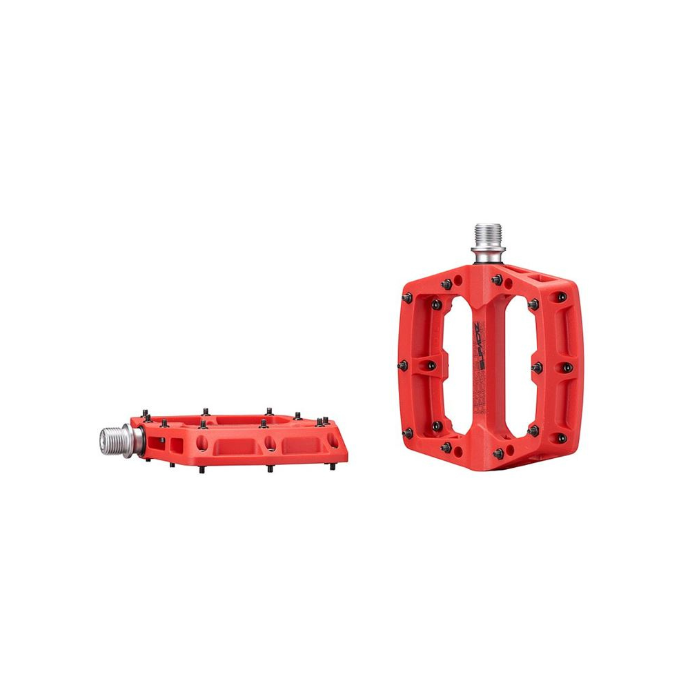 Pedales Supacaz Smash DH Thermopoly – Rojo