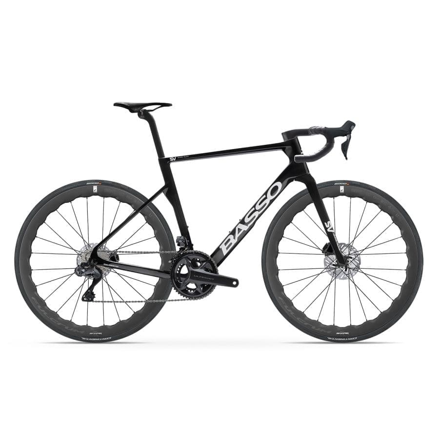 Bicicleta Basso Sempre Veloce Carbon Black 56 – Ultegra Di2 – Fulcrum Sharq