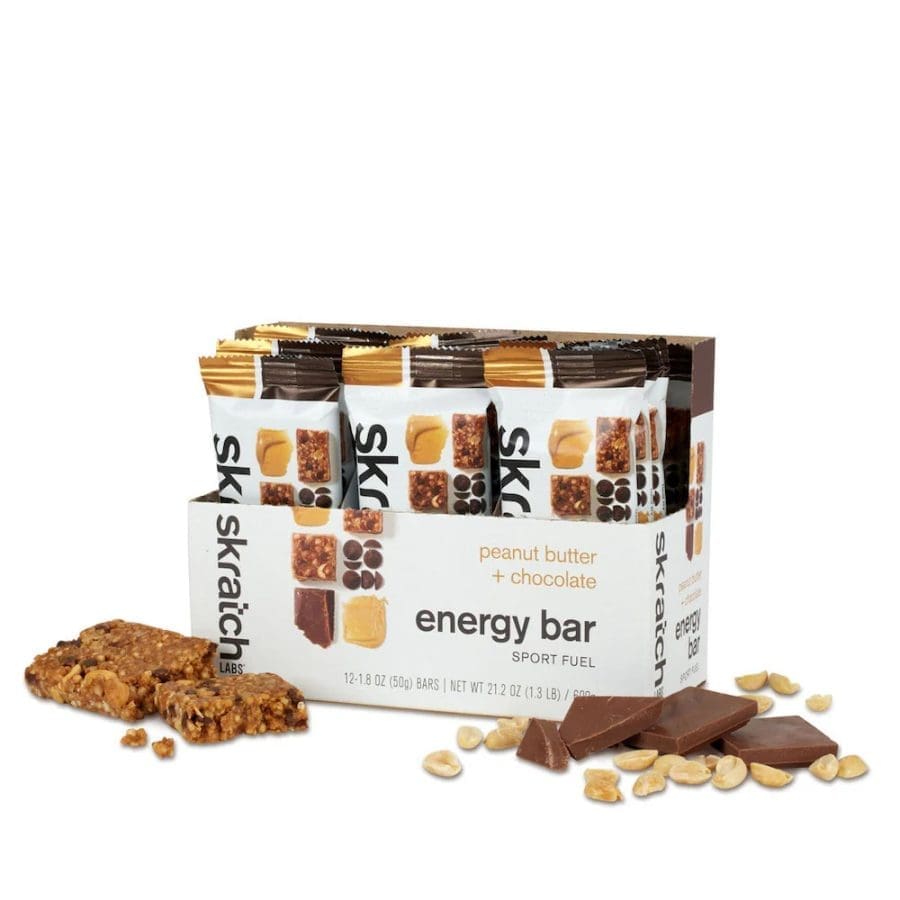 Skratch Labs Energy Barra de Peanut Butter & Chocolate 50gr c/12pz