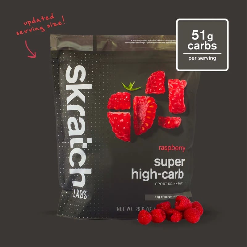 Skratch Labs Super High Carb Sport Drink Mix Raspberry 840gr