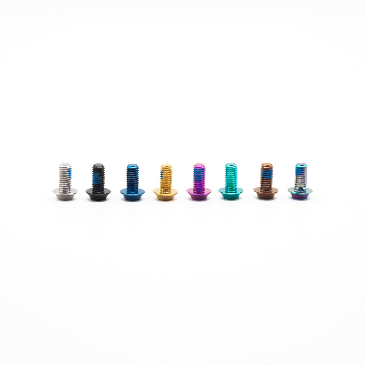OAK Set de Tornillos de Titanio M5x10 para Disco de Freno (6 Pcs)