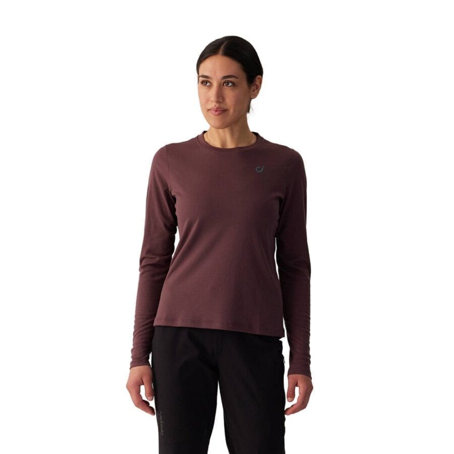 Jersey para dama Velocio Delta TRAIL Manga Larga Huckleberry XS