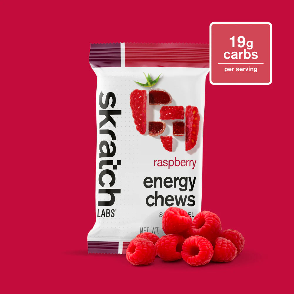 Skratch Labs Energy Chews Raspberry